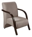Ver imagem 1 de Poltrona Decorativa - Bege-claro - Sala - Recepção - Escritório