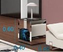 Ver imagem 2 de Mesa lateral espelhada Inverse