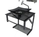 Ver imagem 2 de GABINETE DE VIDRO FUME 40CM AC COM CUBA QUADRADA
