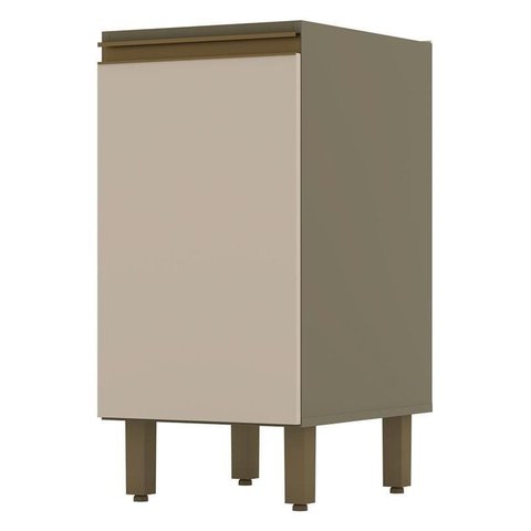 Balcão de Cozinha Connect 1 Porta 40 Cm Duna Cristal - Henn