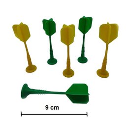 Jogo de Dardo Magnético Alvo de parede Grande 40 cm com numeração Hoyle - 5