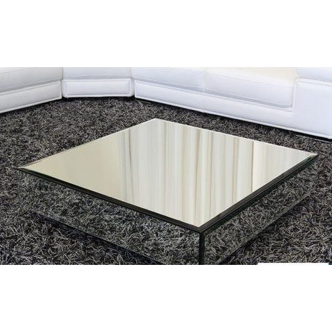 Mesa de centro espelhada Square Bisote