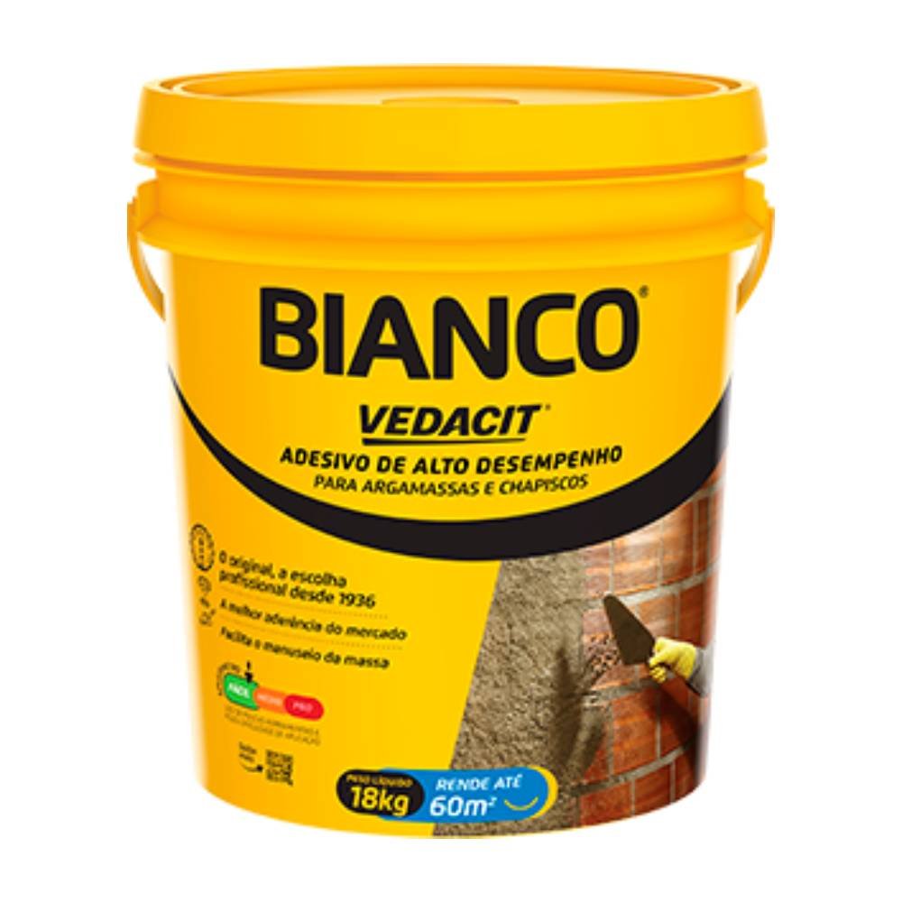 Aditivo para Chapisco Vedacit Bianco Balde 18kg