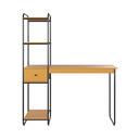 Ver imagem 3 de Mesa Escritório Aço Vintage Indutrial Office 4 Prateleiras Criare