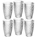 Ver imagem 1 de Conjunto 6 Copos Altos de Vidro Bubble Transparente 320ml Lyor