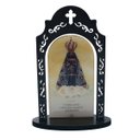 Ver imagem 2 de Capela Simples Nossa Senhora Aparecida 15 Cm