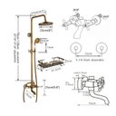 Ver imagem 2 de Chuveiro Vintage Bronze Antigo Monocomando Água Quente/fria