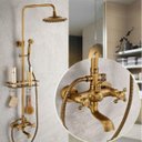 Ver imagem 1 de Chuveiro Vintage Bronze Antigo Monocomando Água Quente/fria