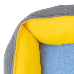Cama Retangular G Azul e Amarela Mor - 8