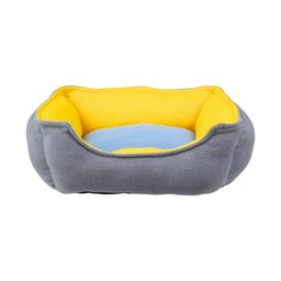 Cama Retangular G Azul e Amarela Mor - 2