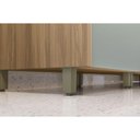 Ver mais imagens de Cozinha Completa Rainha 4 Peças (3aéreos+1balcão) C4p159 Nature/branco - Nesher