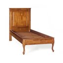 Ver imagem 1 de Cama Solteiro 88cm em Madeira Maciça Hannover 60834 Linz Móveis - Imbuia Glazer
