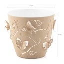 Ver imagem 3 de Kit 3 Vasos de Flores Plantas 2,5L cada Cachepot 3D Floreira de Mesa Plástico Borboletas Plasvale