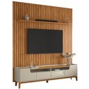 Ver imagem 1 de Rack Flip com Painel Supremo 4 Portas para Tv até 85 Polegadas Patrimar Cor Off White Cinamomo