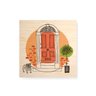 Quadro Decorativo em Madeira Porta Dog - 30x30cm - Arte Maníacos - 1