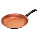 Ver imagem 1 de Frigideira Antiaderente Pro-flon Topázio Preto 22cm - Brinox