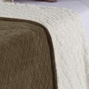 Ver mais imagens de Cobertor Avulso Casal com efeito Pele de Carneiro - Chamber Sherpa Castanho - Tekstil