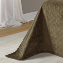 Ver imagem 2 de Cobertor Avulso Casal com efeito Pele de Carneiro - Chamber Sherpa Castanho - Tekstil