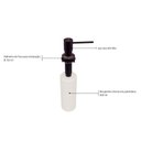 Ver imagem 2 de Dosador de Sabao Inox Black 500ml - Tramontina
