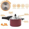 Panela de Pressao Brinox 4,2l Pressure com Fundo de Inducao - 3
