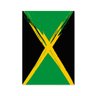 Quadro Decorativo Bandeira Jamaica - 23x16,25cm - Arte Maníacos - 1