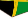 Quadro Decorativo Bandeira Jamaica - 23x16,25cm - Arte Maníacos - 2