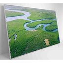 Ver imagem 6 de Quadro Rios E Floresta Amazônia 120x80 Cm Tecido Canvas