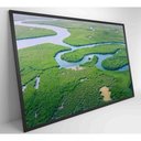 Ver imagem 7 de Quadro Rios E Floresta Amazônia 120x80 Cm Tecido Canvas