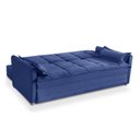 Ver imagem 4 de Sofá Cama 2,00m 3 Lugares Suede Vienna Azul