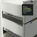 Ver imagem 5 de Armário de Cozinha Completa 240cm Branco/cinza Branco/cinza