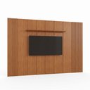 Ver imagem 2 de Painel para TV Union 363 cm com 3 Módulos de Expansão 250 cm de Altura sem LED Naturalle Mavaular