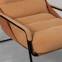 Ver imagem 5 de Poltrona Maggiolina com Puff Lona Terra + Almofadas Lona Ocre Abra Cadabra