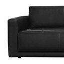 Ver imagem 3 de Sofá Aser 2 Lugares Fixo Couro Preto 260cm - 69822
