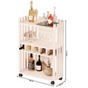 Ver imagem 7 de Carrinho C Adega Bebidas Barzinho Aparador Multiuso Vino Off