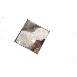 Ducha de Piso 30cm Quadrada Inox 304 para Piscina ou Sauna "L" Tubo Quadrado - 4