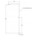 Ver imagem 3 de Ducha de Piso 30cm Quadrada Inox 304 para Piscina ou Sauna "L" Tubo Quadrado