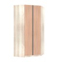 Ver imagem 1 de Guarda-roupa Solteiro Luciane Canto Diagonal Prime Plus 2 Portas