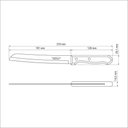 Ver imagem 5 de Faca para Pão Tramontina Dynamic com Lâmina de Aço Inox e Cabo de Madeira Natural 8" Tramontina