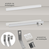 Persiana Cortina Blackout Rolo 220x220 Branco Tecido - 9