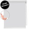 Persiana Cortina Blackout Rolo 220x220 Branco Tecido - 5