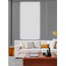 Persiana Cortina Blackout Rolo 220x220 Branco Tecido - 3