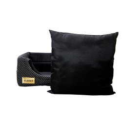 Cama Iglu e Toca Para Gato Luppet Com Arranhador Preto Poa - M - 5