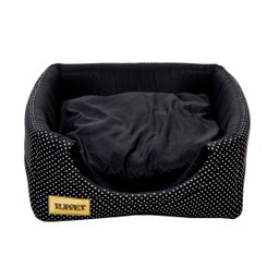 Cama Iglu e Toca Para Gato Luppet Com Arranhador Preto Poa - M - 4