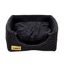 Cama Iglu e Toca Para Gato Luppet Com Arranhador Preto Poa - M - 4