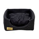 Ver imagem 4 de Cama Iglu e Toca para Gato Luppet com Arranhador Preto Poa - M