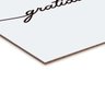 Quadro decorativo com moldura caixa branca em Placa - Gratidão Linha - 30x30cm - Arte Maníacos - 2