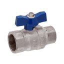 Ver imagem 2 de Válvula Esfera 1/2 Passagem Plena Macho X Fêmea Latão Forjado Borboleta Industrial Pn40 Ivm Italy