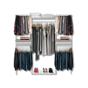 Ver imagem 1 de Closet Aramado - Linear Clr373 Gav Corcor, Tamanhocor:branco;tamanho:2,20