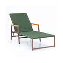 Ver imagem 1 de Espreguiçadeira de Piscina Perpétua em Corda Náutica com Braços em Aluminio e Madeira