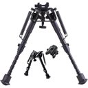 Ver imagem 1 de Tripe Tatico Ajustavel Universal Retratil Extensivel Caça Alvo Mira Suporte Antiderrapante Profissio